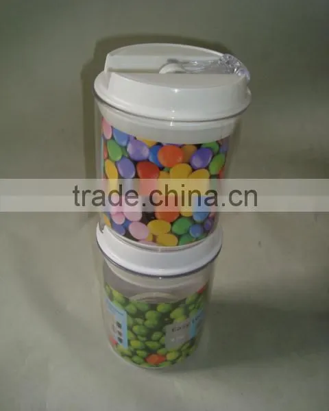 0.5L Round Shape Airtight Food Storage Container photo-2