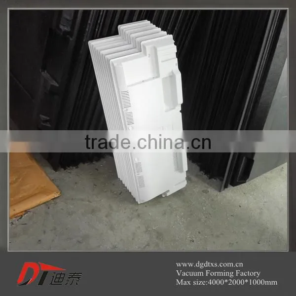 OEM Vacuum Forming Thick White ABS Plastic TV Back Shell photo-5