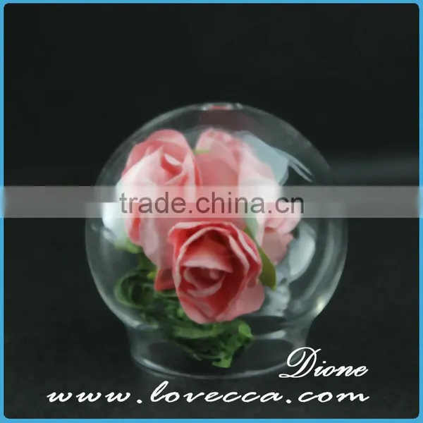 Wishing Glass Globe Bottle DIY Empty Glass Mini Bottle photo-3