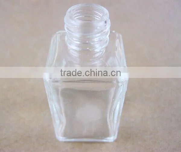 Clear Color Square Glass Jar photo-2
