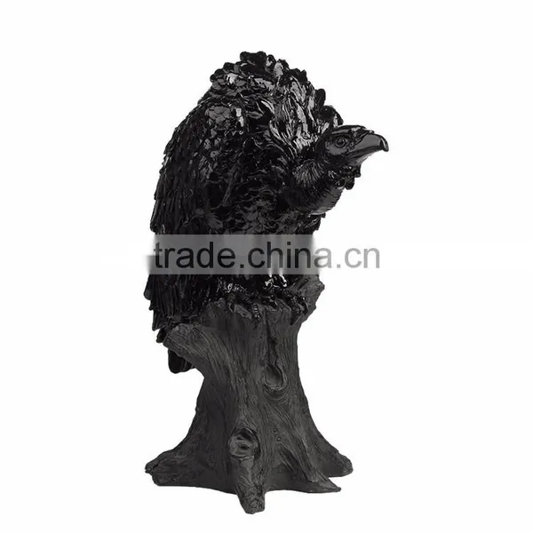 Garden Decoration Life Size Fiberglass Vulture Bird Statue photo-3