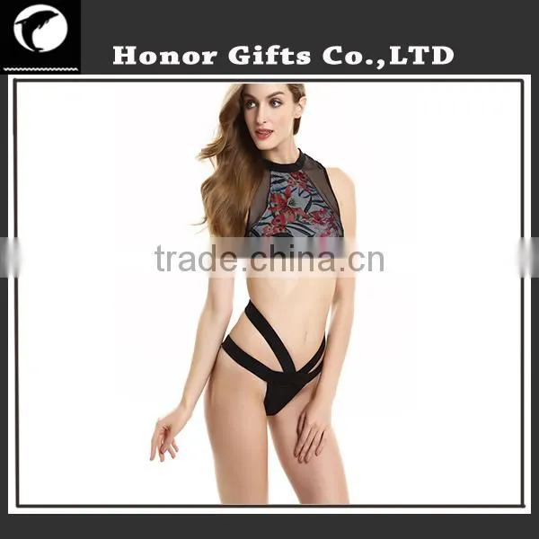 Fashion Hot Sexy Swimwear For Mature Women Sexy One Piece Girls Swimwear photo-4