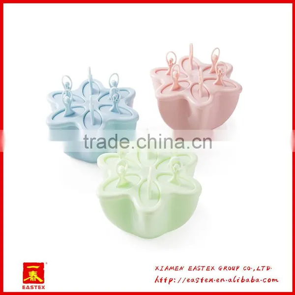 High Quality Eco-friendly 6 Cells Dancer Ice Cube Tray With Dancers Cover photo-5