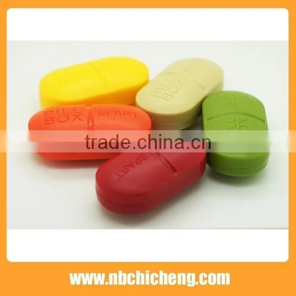 Cheap 6 Parts Pill Box Plastic Capsule Storage Pill Box photo-4