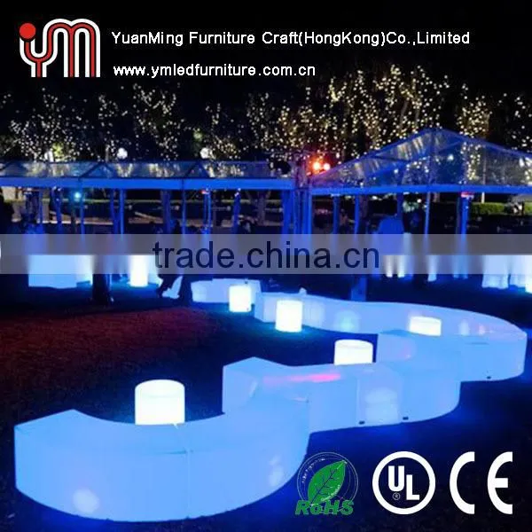 Bar Table/plastic Furniture Led Chair/led Outdoor Furniture