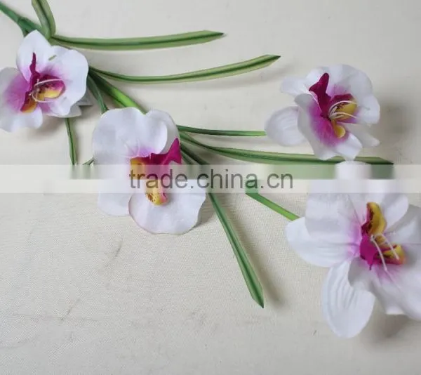 Vivid Orchid for Decoration Artificial Orchid Decorating Orchid Flower photo-3
