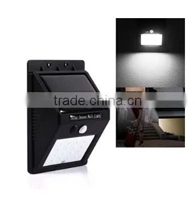 Wall Light, Bright Solar Power Outdoor LED Light No Tools Required Peel and Stick Motion Activated photo-6