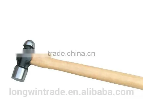 B665 Varnish Sprayed Treatment Agricultural Tools&Garden Tools Iron Ball Peen Hammer photo-4
