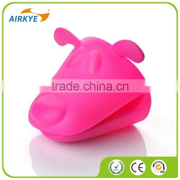 Cute Dog Heat Resistant Silicone Baking Glove Tool Pot Holder photo-3