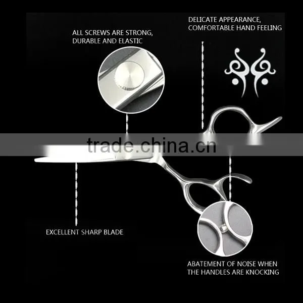 Reversed Blade Hair Scissors Made Of Japanese Cobalt Steel Barber Scissors photo-3