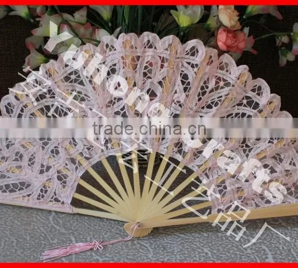 Chinese Bamboo Crafts Wedding Fan photo-2