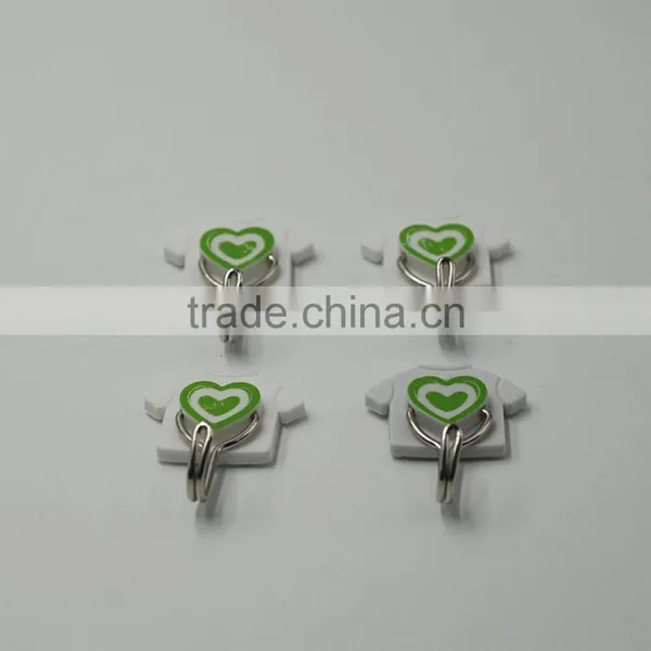 4pcs Durable Mini Adhesive Plastic/Metal Wall Hook With Sticker photo-3