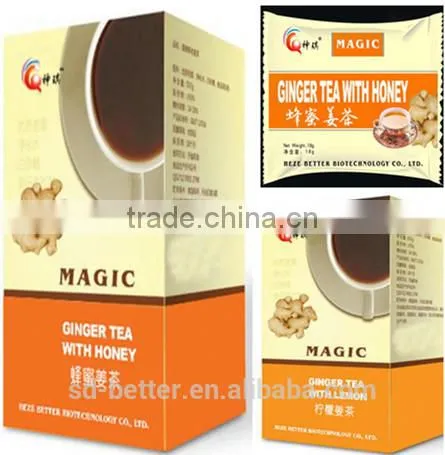 FDA Certification Red Suger Ginger Tea , Instant Brown Suger Ginger Tea Powder photo-2