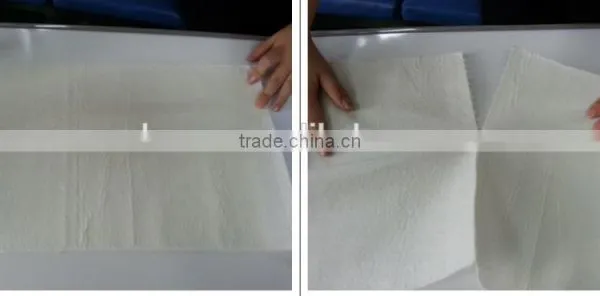 Super Strong Disposable Non-woven Bamboo Fiber Cleaning Wipe photo-3