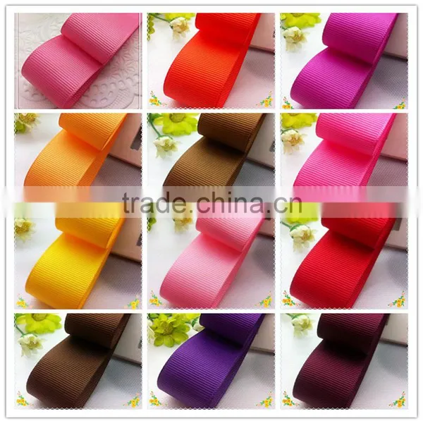 Wholesale 100% Polyester Solid Grosgrain Ribbon photo-3