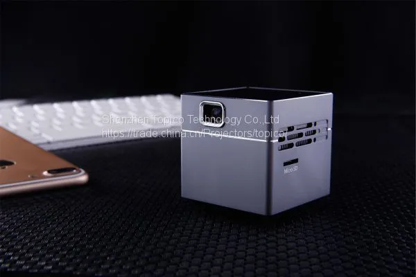 Wifi Cube Dlp LED Mini Projector, Home Theater Projector