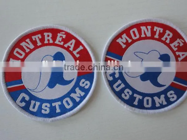 The Best Selling Machine Woven Patches for Garment Clothing in Qingdao photo-3
