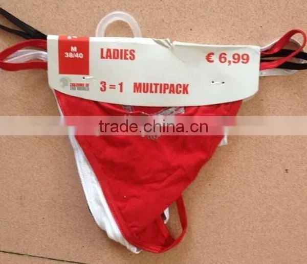 Wholesale Sexy T-back Lingerie Women's Fashion Sexy Briefs Underpants photo-2