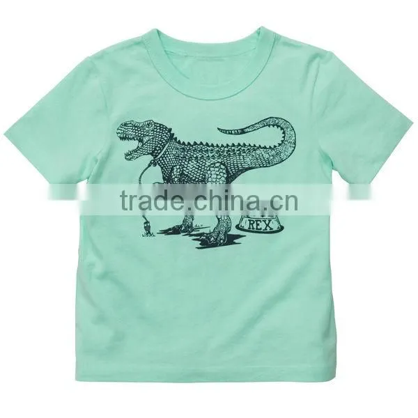 Guangzhou Fashion Gym Kids Baby Boy Funny Promotional Custom Printed Cotton Tshirt Factory