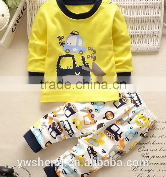 Latest Embroidery Designs Suits 100% Cotton Children Baby Christmas Striped Pajamas photo-3