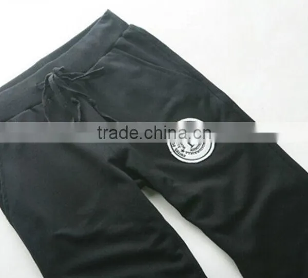 Fleece Blank Jogger Pants Mens Tight Pants Polyester Track Pants photo-3