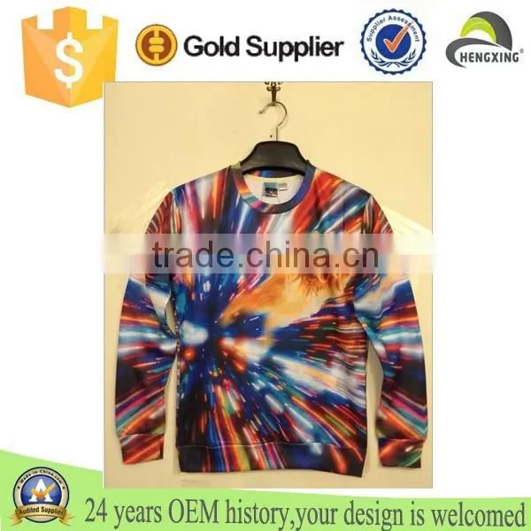 2015 Galaxy Wholesale Printing Colorful Custom Designed Hoodies / Sweatshirt photo-4