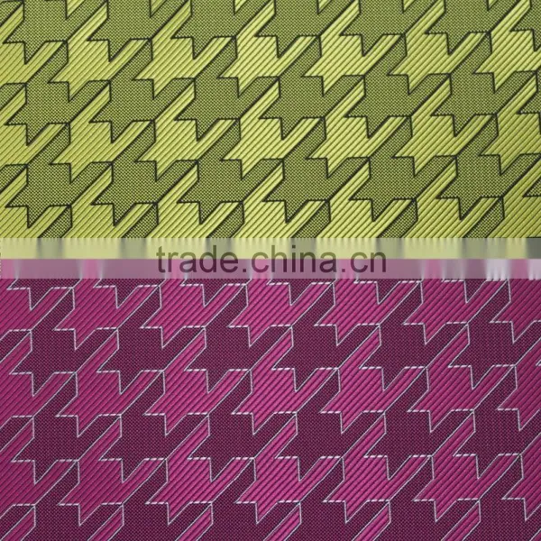 Classics Woven Houndstooth Polyester Custom Fabric photo-4