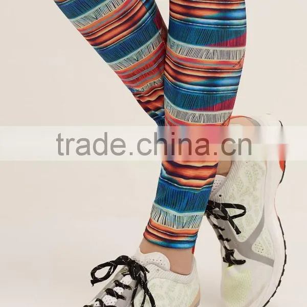 Custom Fitness Printed Compression Portola Leggings Women Yoga Pants photo-3