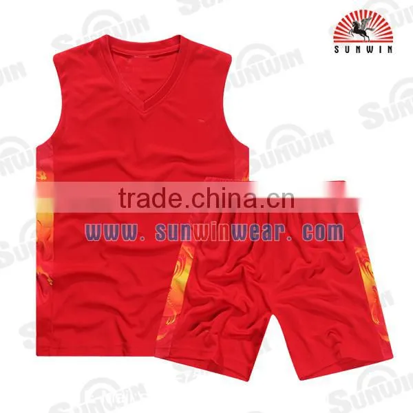 Hot Selling Top Quality Beautiful Basketball Jerseys Made in China photo-5