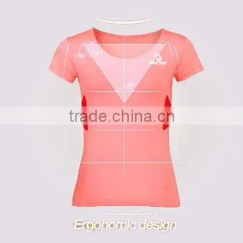 BEROY Custom Fitness Women Gym Cycling Running Sports T-shirt for Wholesale photo-5