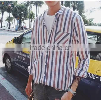 Stripes Men's Long Sleeve Shirt photo-4