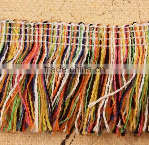Hot Sale Colorful Pompom Curtain Tassel Lace Fashion Lace Trimming for Garment photo-3