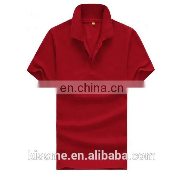 2016 Wholesale Short Sleeve Cotton Soft Men's V Polo T Shirts photo-2