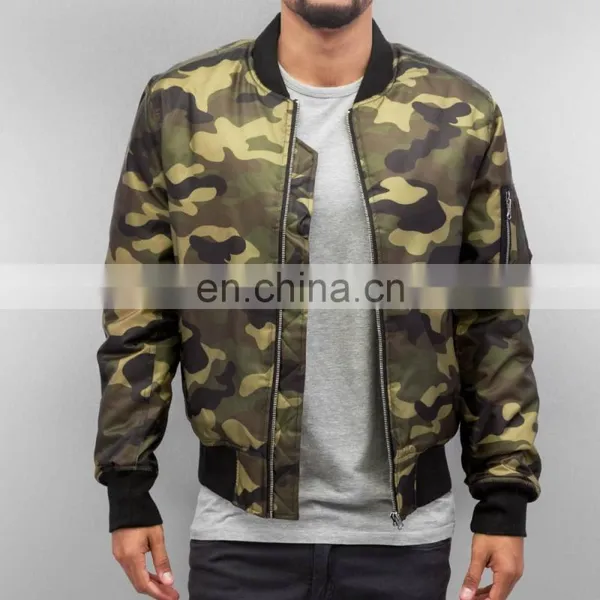 CAMOFLAGE Fit CHEAP Bomber Jacket, Body Fit USA Winter Bomber Jacket/OEM Service MA1pocket Mens Bomber Jacket photo-6