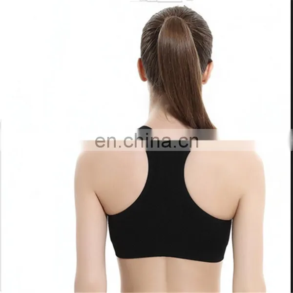 Wholesale Lady Hot Sex Womens Sexy Xxxx Women Sport Bra Lady High Quality Black X Back Fitness Sport Running photo-2
