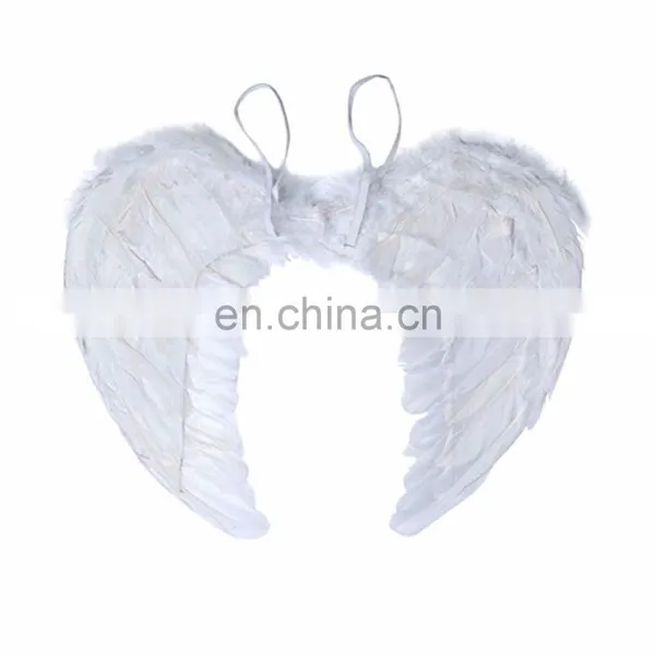 Adult Feather Angel Fairy Wings 55 X40 Halloween Costume Accessory Fancy Dress Party photo-2