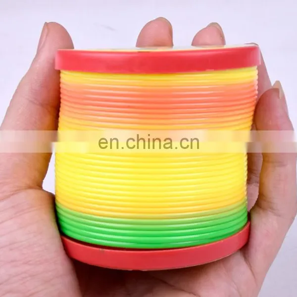 Figet Spinner Rainbow Spring Slinky for Relax Educational Toy Figet Spinner photo-3
