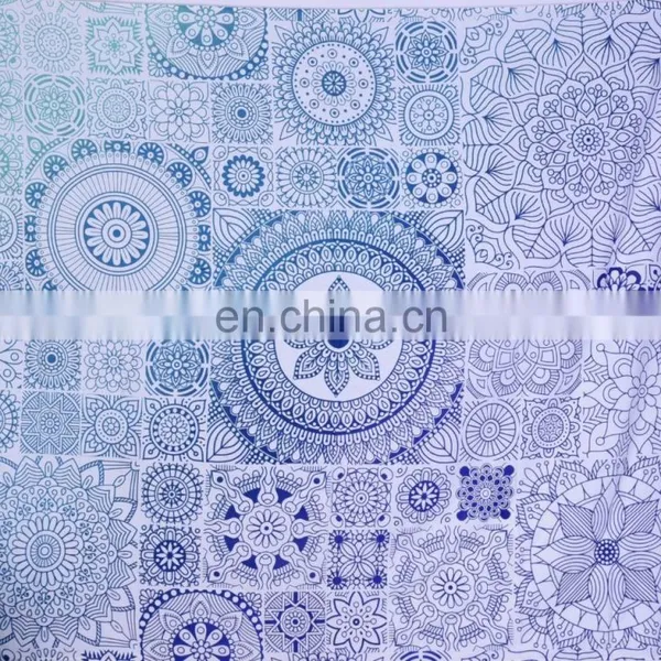 Matrix Ombre Mandala Indian 2017 Queen Size Tapestry Wall Hanging Bedspread Handmade Ethnic Throw photo-2