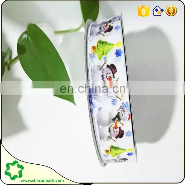 SHECAN 5/8 Christmas Tree Printed Ribbon photo-6