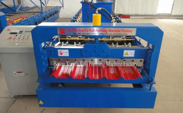 Artifical Colourful Roof Tile Plate Forming Machine photo-3