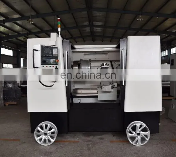 CK6187W Alloy Rim Repair Equipment Cnc Lathe Wheel Repair Machine for Sale photo-3