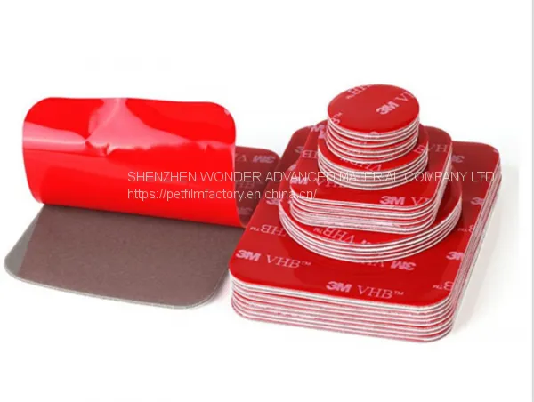 Waterproof Heat Resistant Strong Adhesion Transparent 3m Acrylic VHB Double Sided Foam Tape photo-3