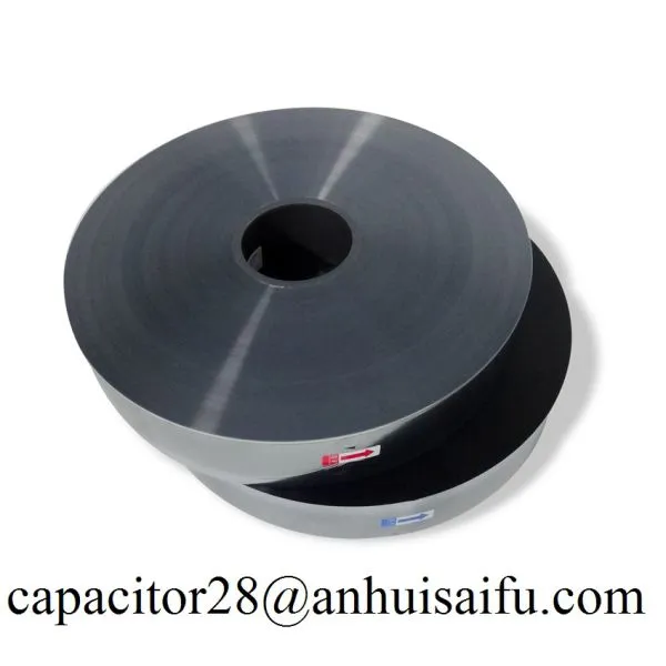 Aluminum-Zinc Alloy Metalized Polyester Film for Film Capacitor photo-4
