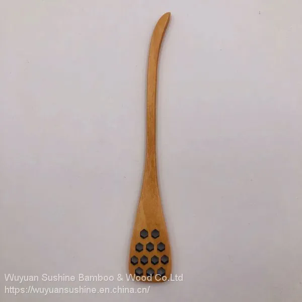 Wooden Honey Spoon, Made of Chinese Cherry
