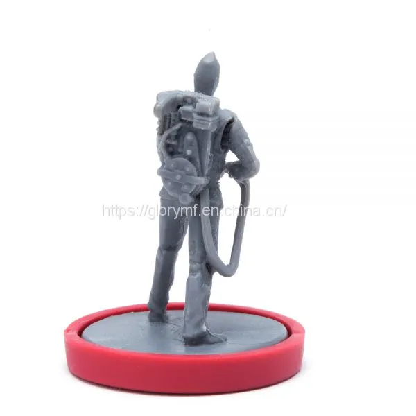 PVC Figure With Round Base and Base Ring/Custom Game Action Figure Model Toy photo-2