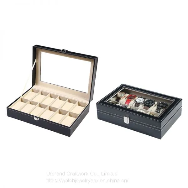 Latest Product Luxury Jewelry Watch Display Box High Quality Wooden Watch Box Jewelry Watch Box Tray photo-4