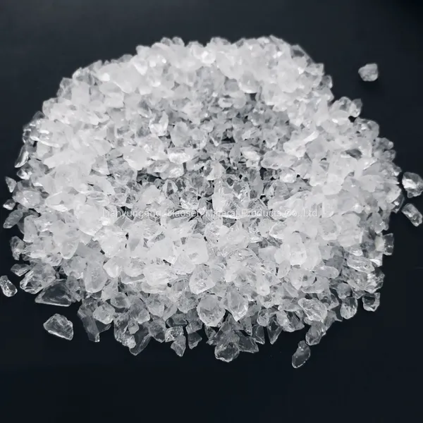 4-20mesh 5-15mm Particle Size Fused Silica Sand High White Optical Coating Particles photo-3