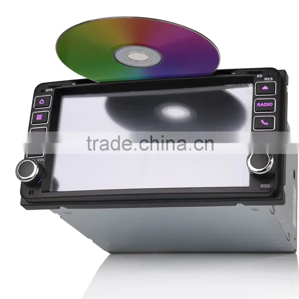 Erisin ES2603C 2 Din 7 Inch Toyota Universal Car DVD GPS Player photo-6