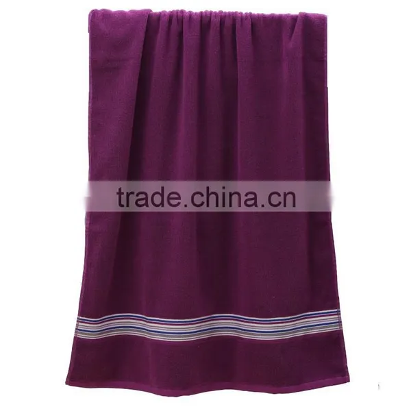 400Gsm 70*140cm 100%Cotton Super Cheap Solid Color Soft Bath Towels photo-2