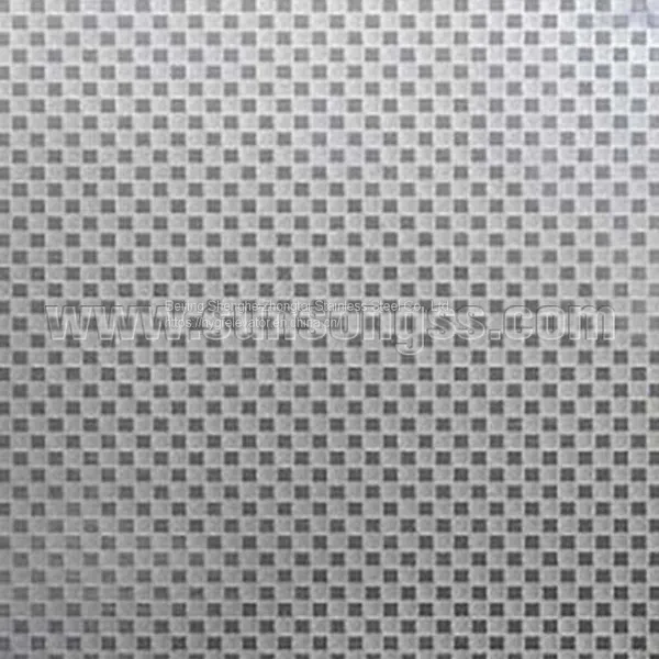 Small Panes Embossed Stainless Steel Sheet Embossed Sheet Metal Embossed Stainless Steel Welding